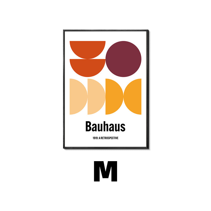 Bauhaus Geometric Wall Art Print