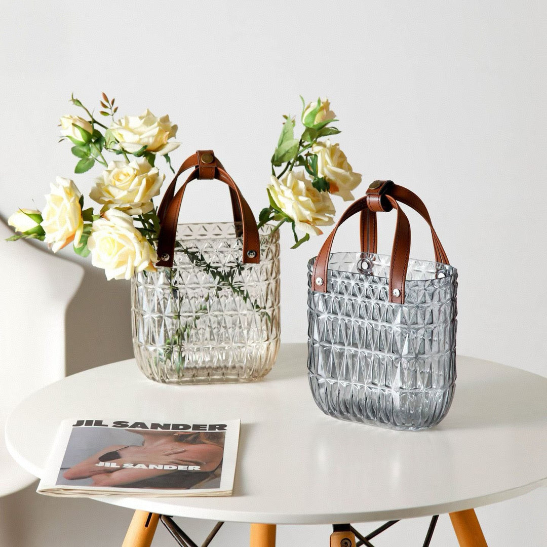 Decorative Glass Planter