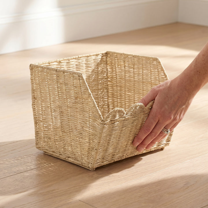 Decorative storage baskets