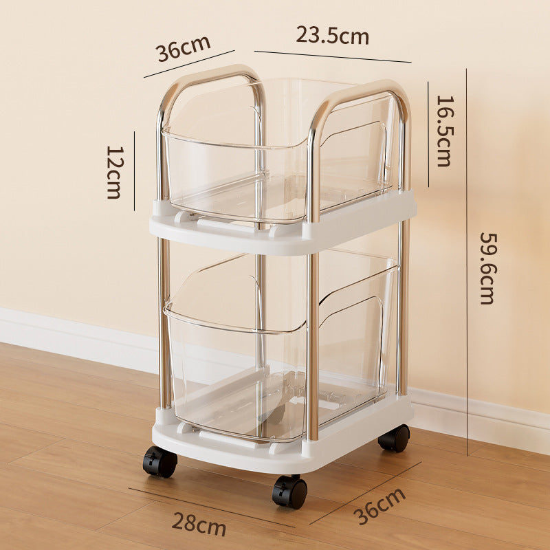 Rolling Multi-Functional Storage Cart