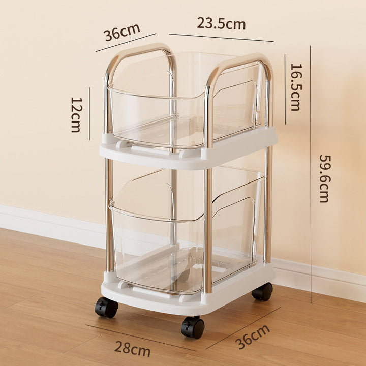 Rolling Multi-Functional Storage Cart