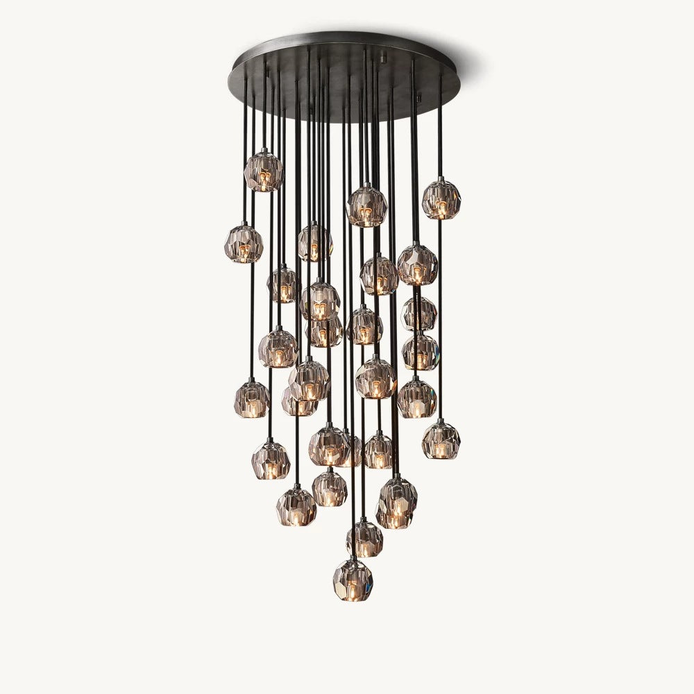 Crystal pendant lamp