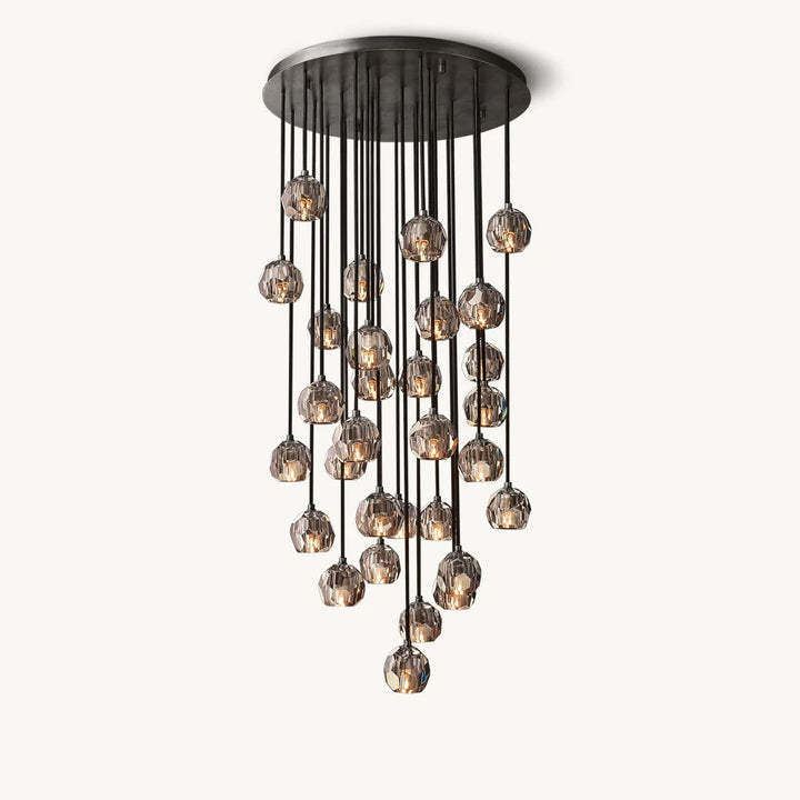 Crystal pendant lamp