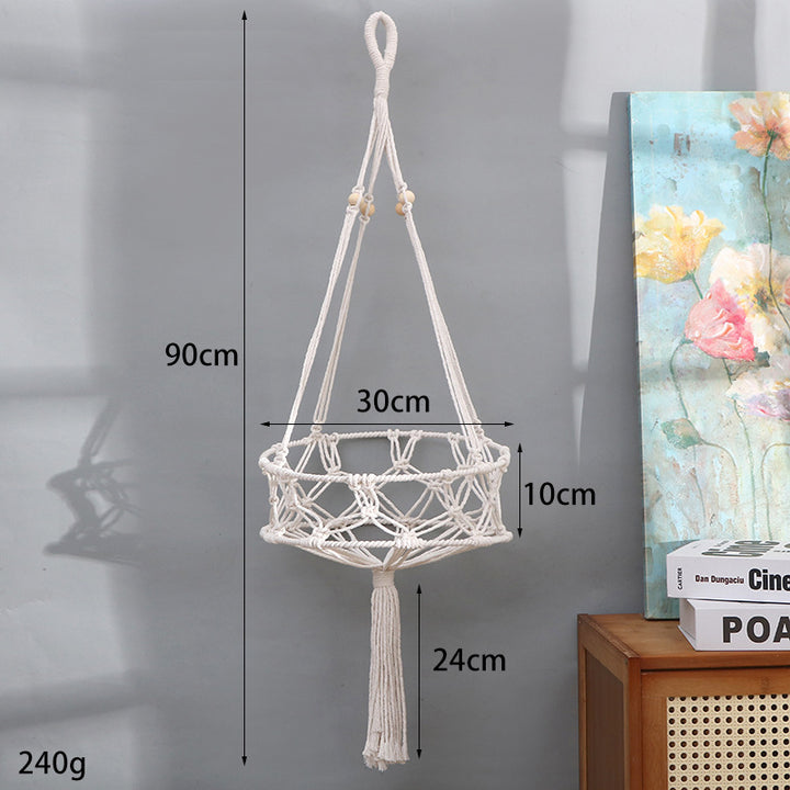 Decorative Macrame Hanging Basket