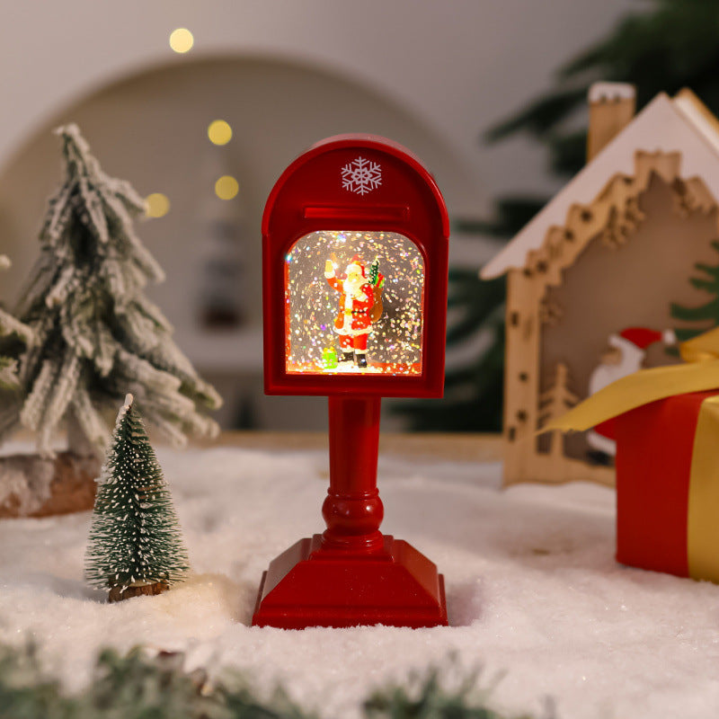 Nostalgic Christmas mailbox decoration