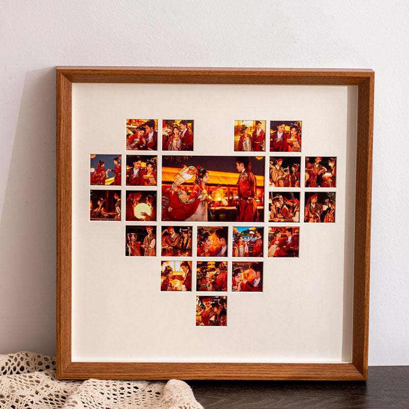 Heart-Shaped Collage Frame