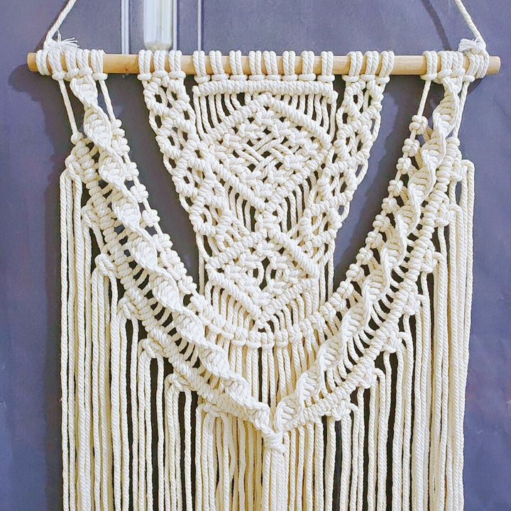 Macrame Wall Hanging Art Decor
