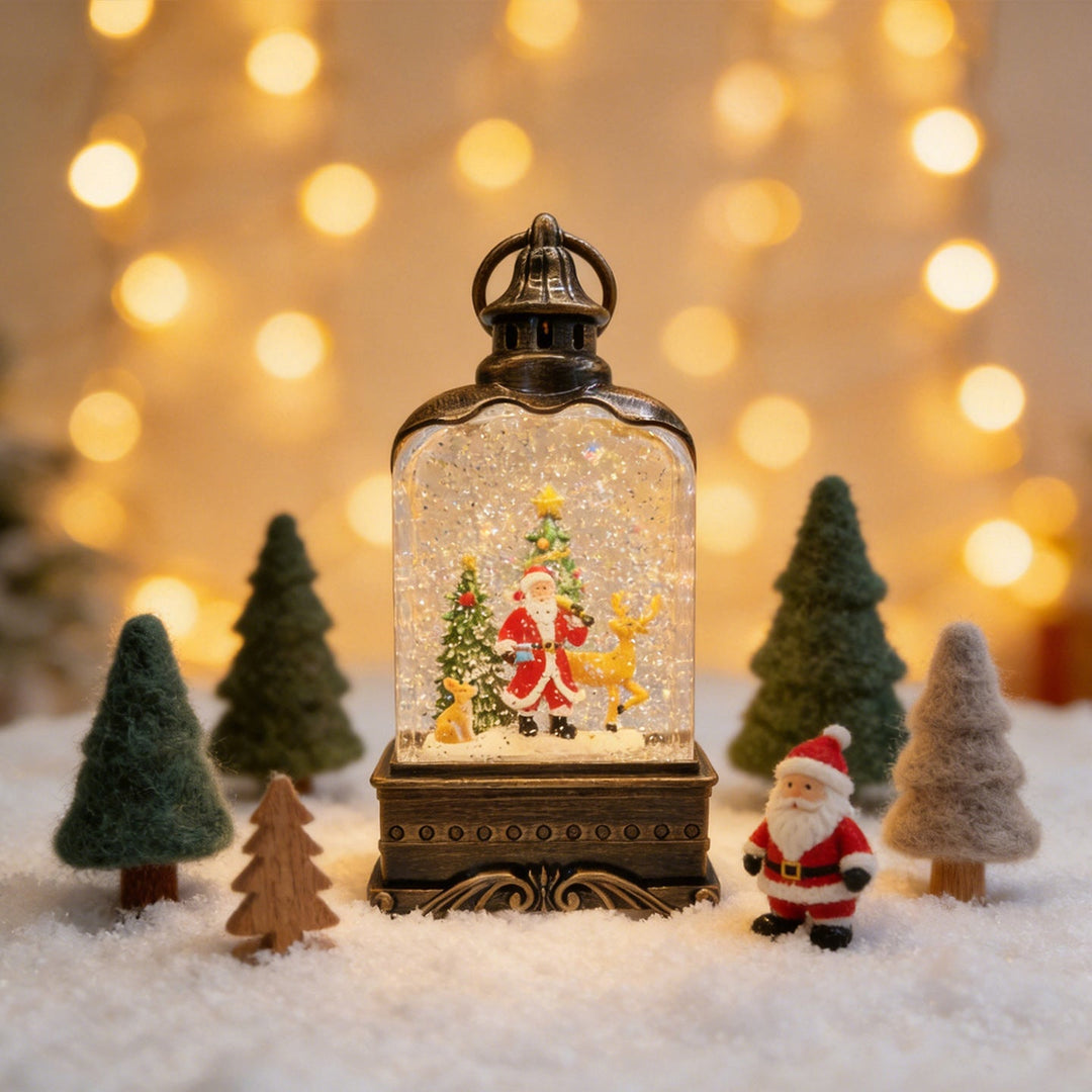 Light Play Snow Globe