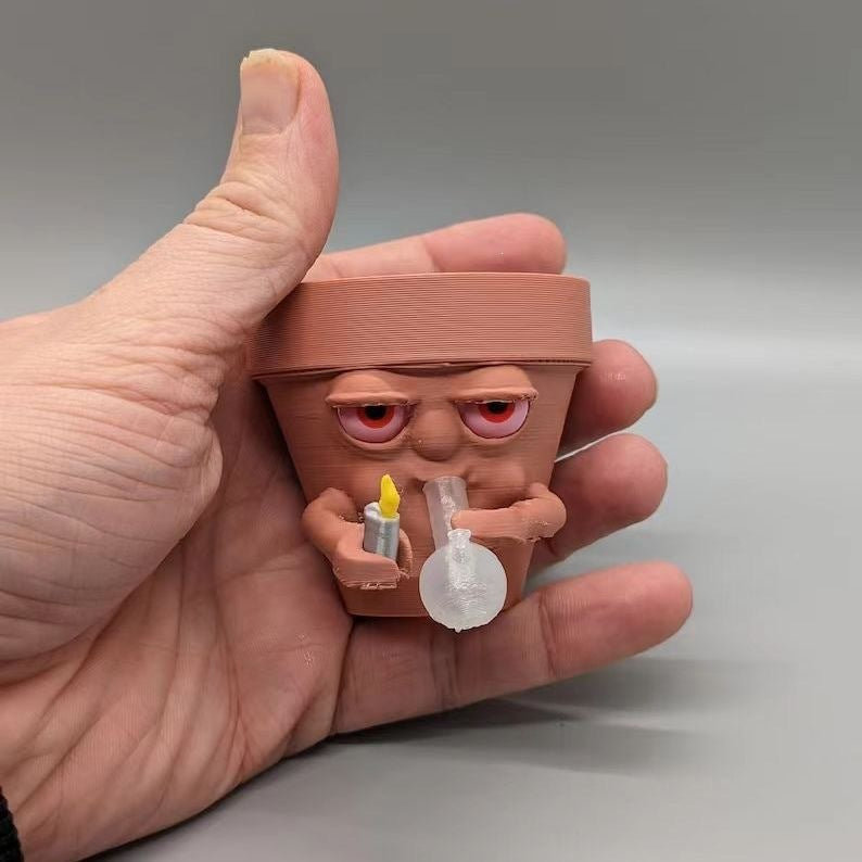 Playful Character Planter