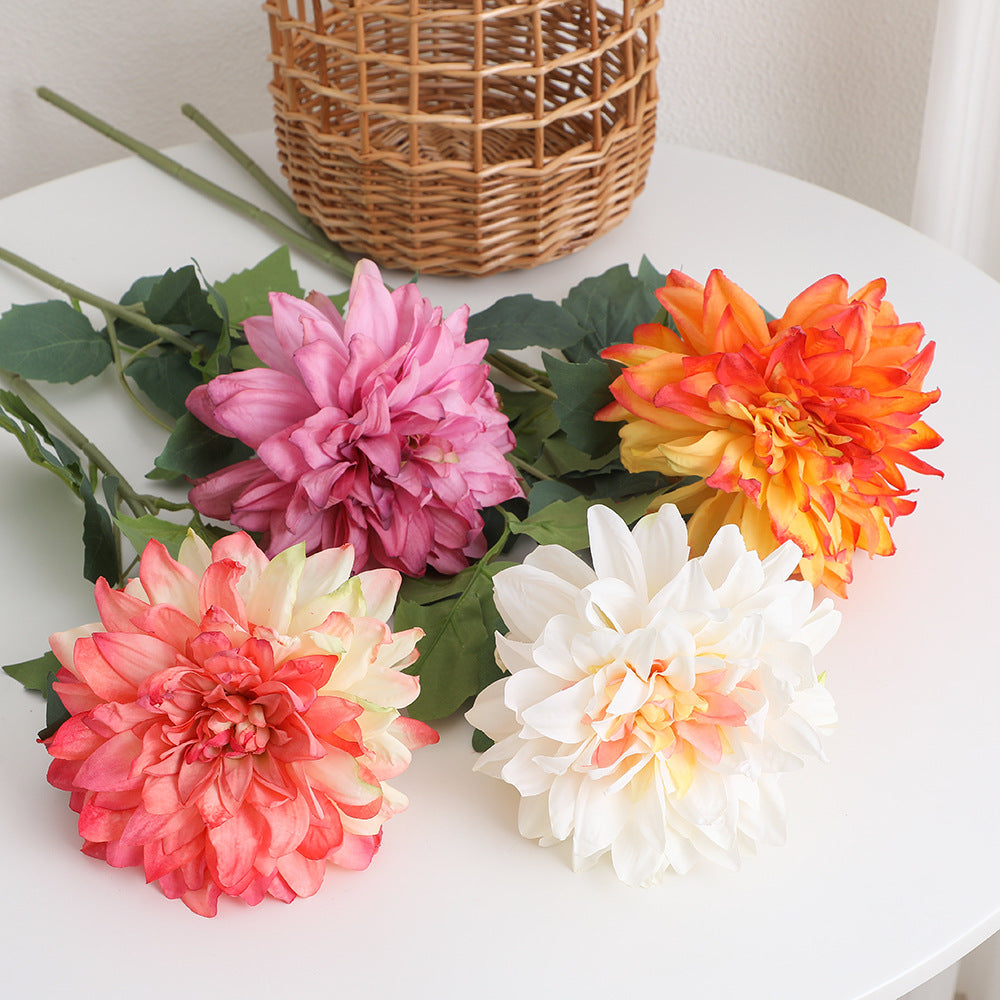 Artificial flower bouquet with lifelike details
