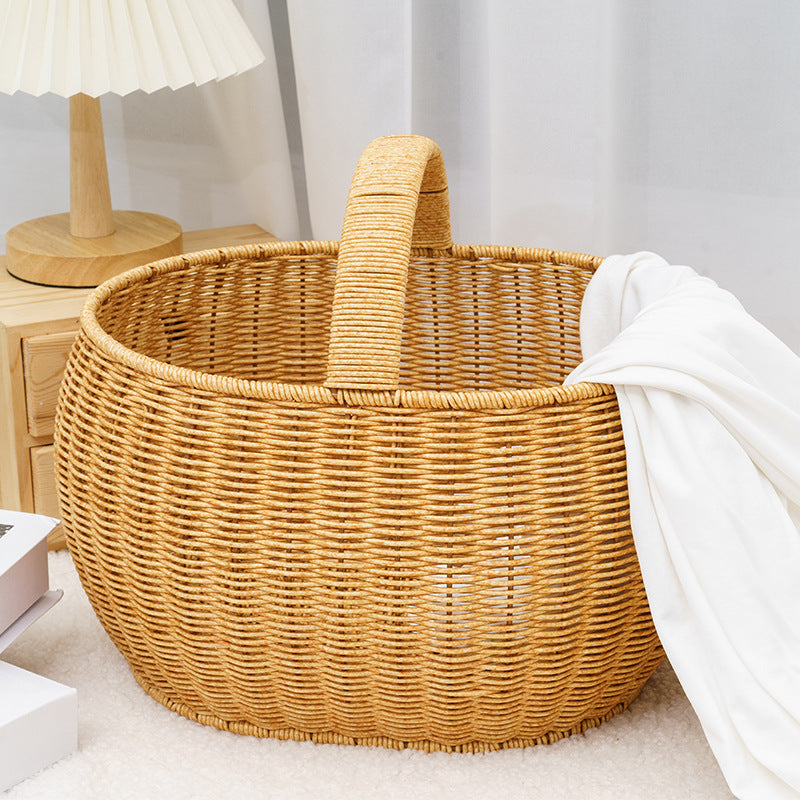 Handcrafted Woven Storage Basket