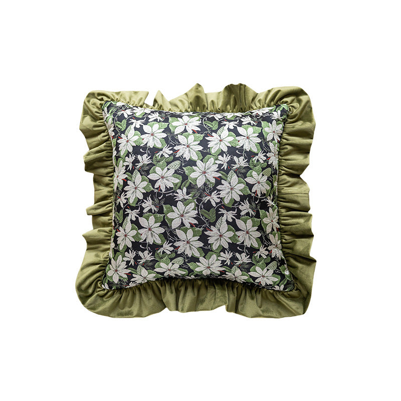 Luxurious Textured Throw Pillow