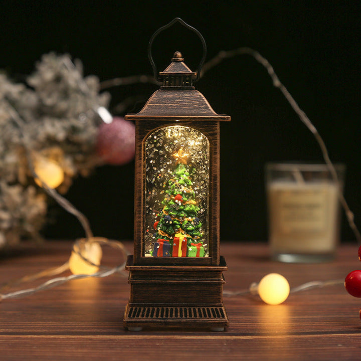 Snow Globe Lamp