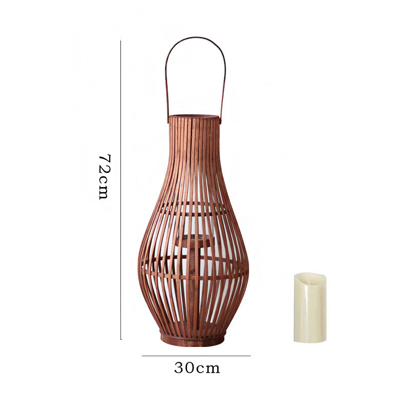 Elegant Rattan Lantern