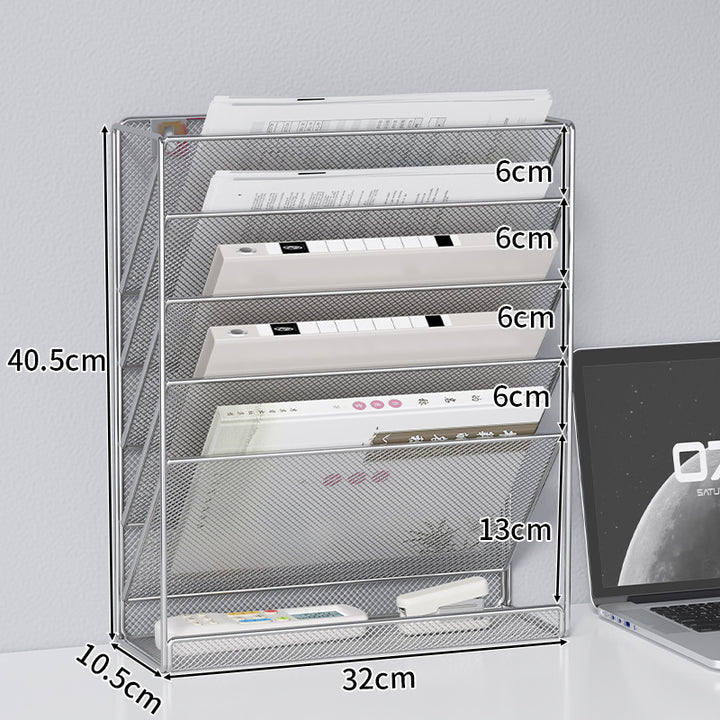 Mesh Document Organizer Rack