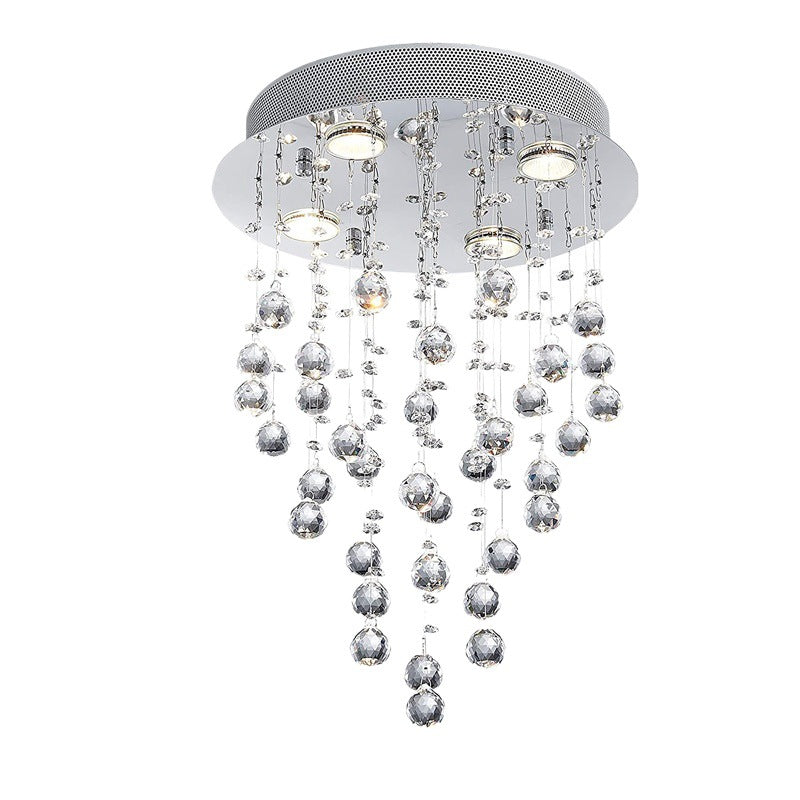 Crystal Raindrop Pendant Light