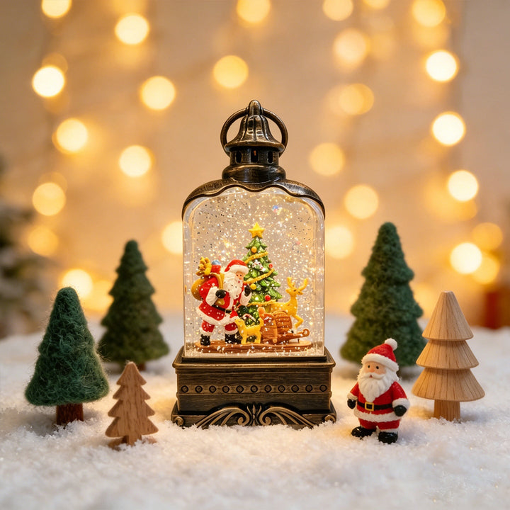 Light Play Snow Globe