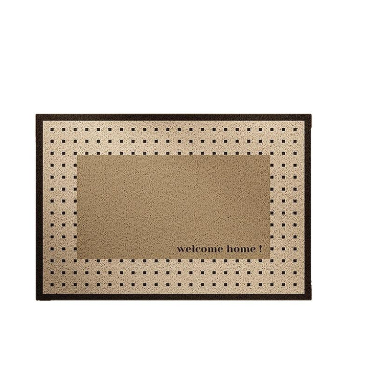 Floral Welcome Mat