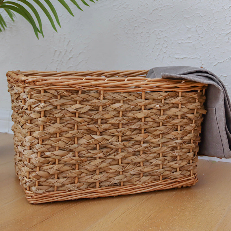 High-quality storage basket made of natural materials