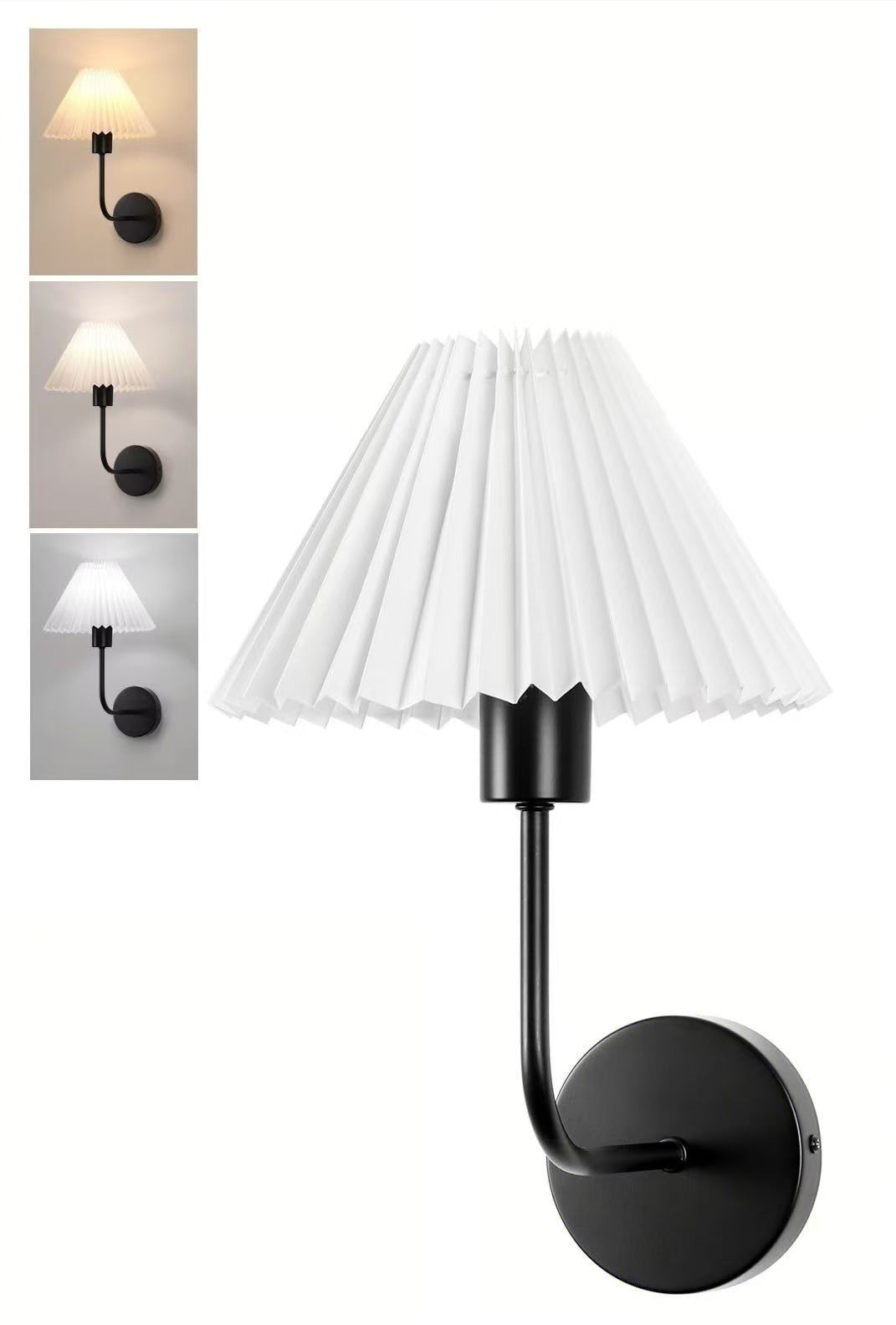 Stylish remote-controlled wall light
