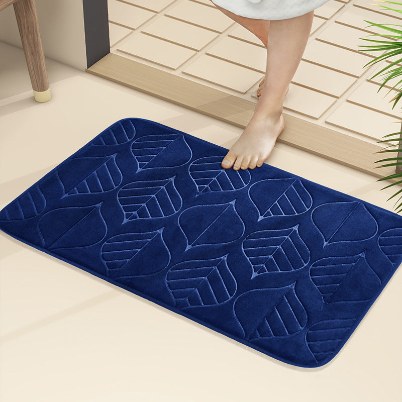 Plush Bathroom Mat for Home