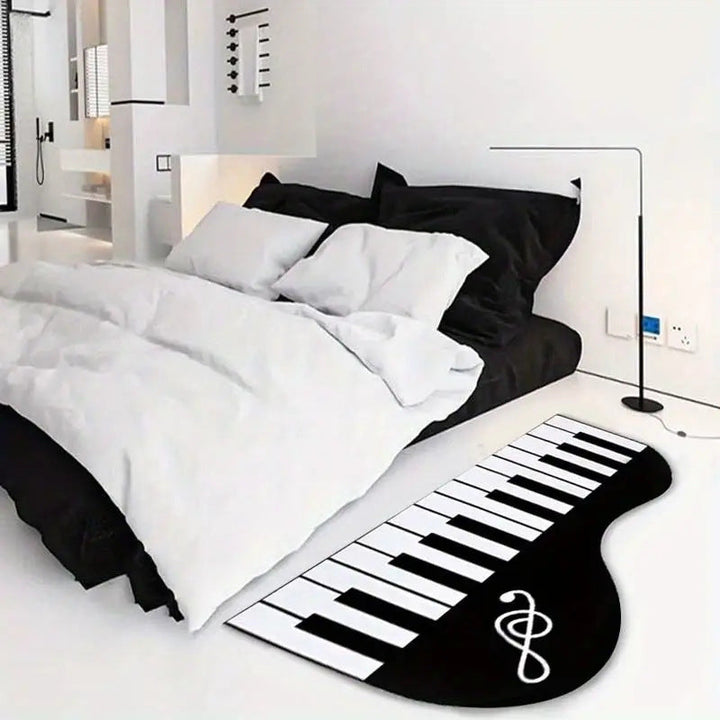 Piano-Themed Area Rug
