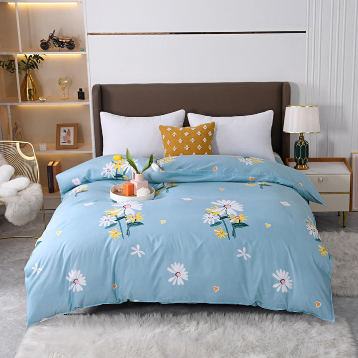 Luxury Floral Print Bedding Set