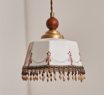 Vintage Circus-Style Pendant Lamp