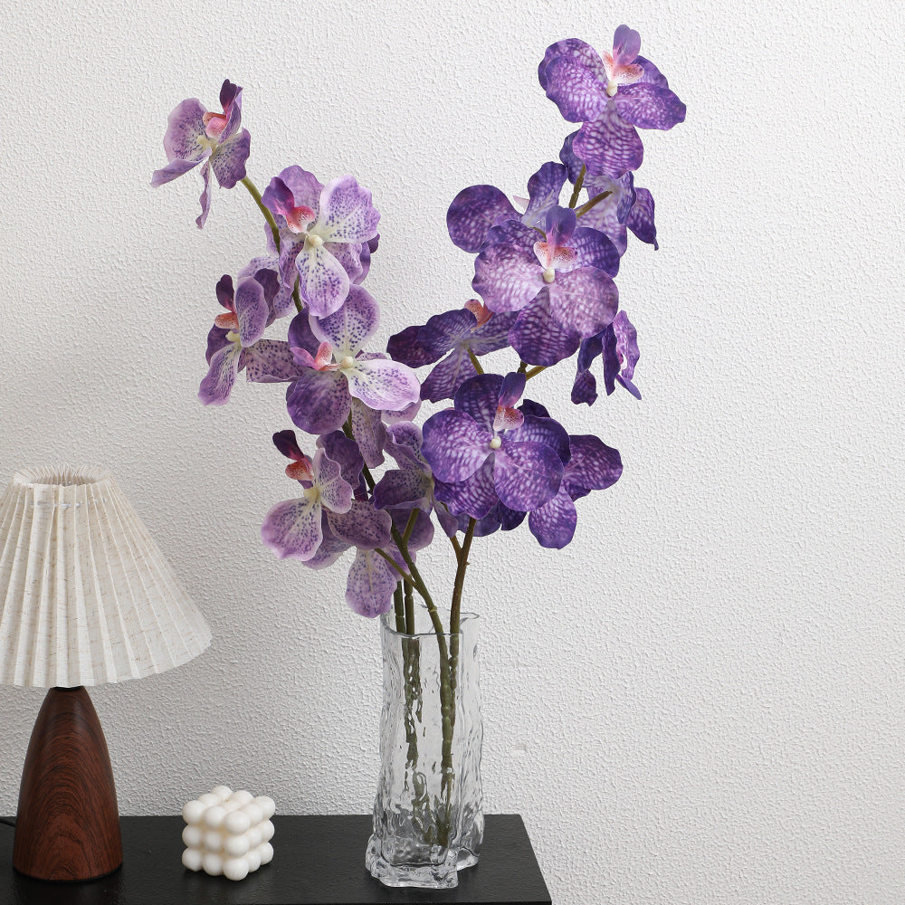 Artificial orchid bouquet with realistic details