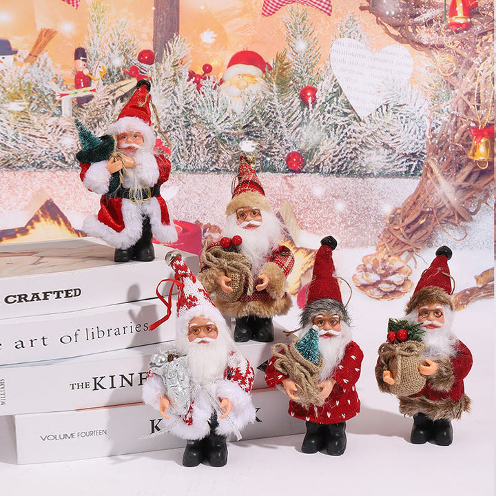 Decorative Santa Claus figure with high-quality detailing