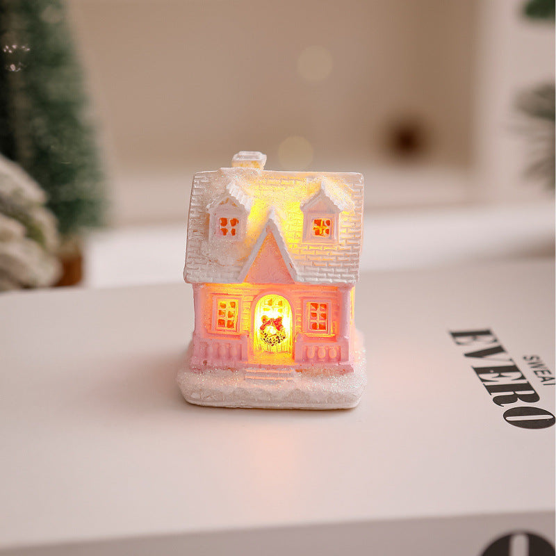 Illuminated Christmas village House Decor