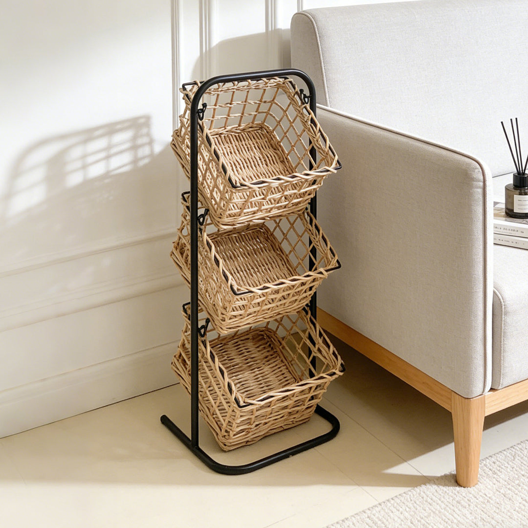 Multifunctional Basket Stand