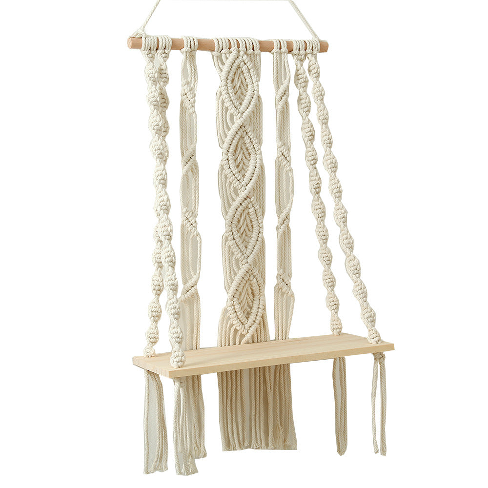 Decorative Macrame Shelf