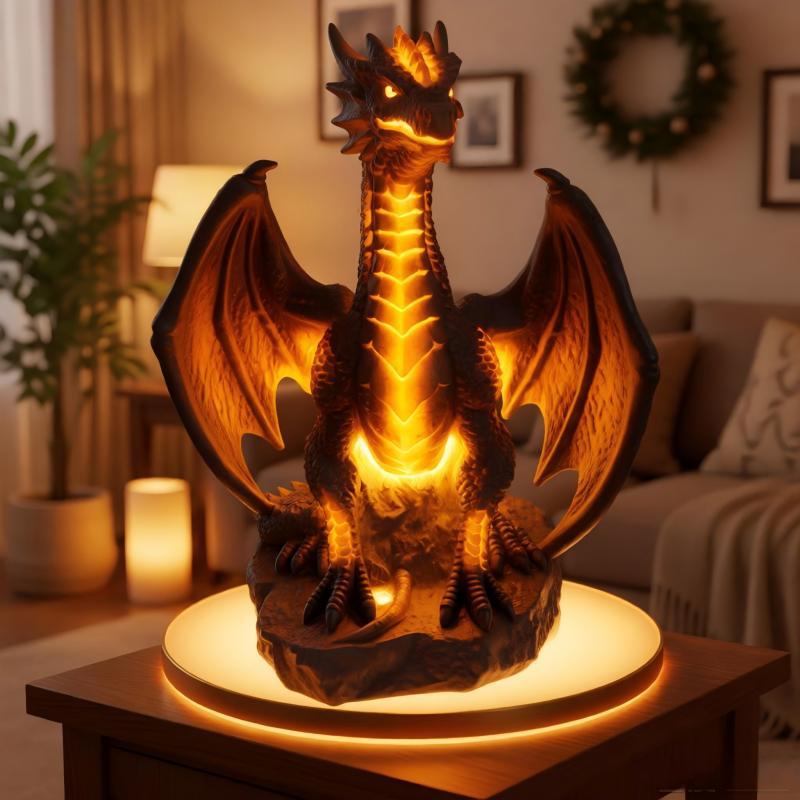 Decorative Dragon Lamp