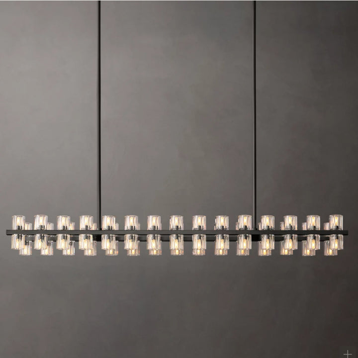Modern Crystal Circle Light
