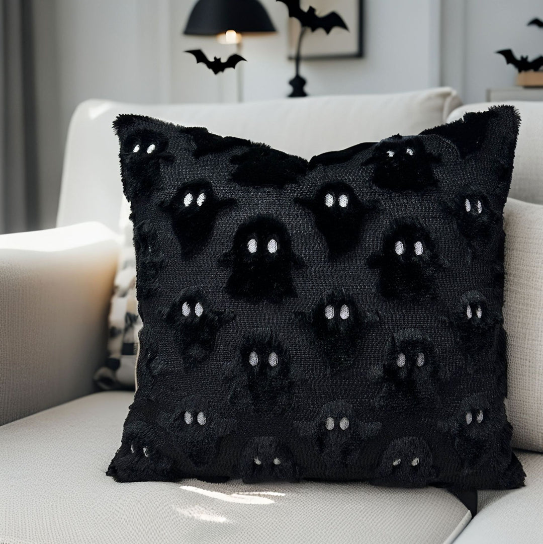 Ghost-Themed Accent Pillow