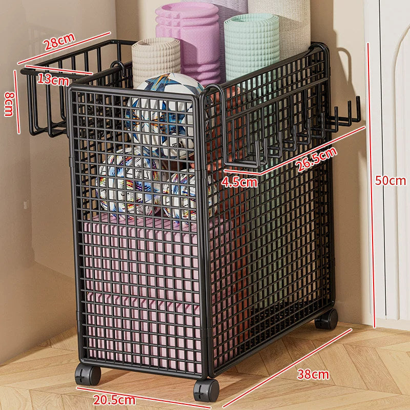 Versatile trolley with partition walls