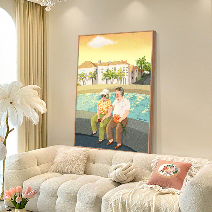 Decorative Illustrative Canvas Art