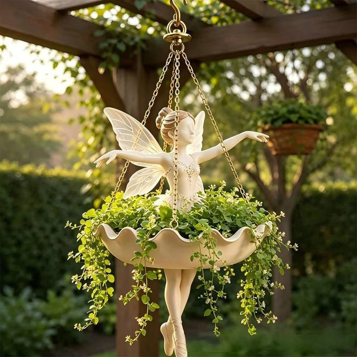Decorative Flower Pot Hanging Figure