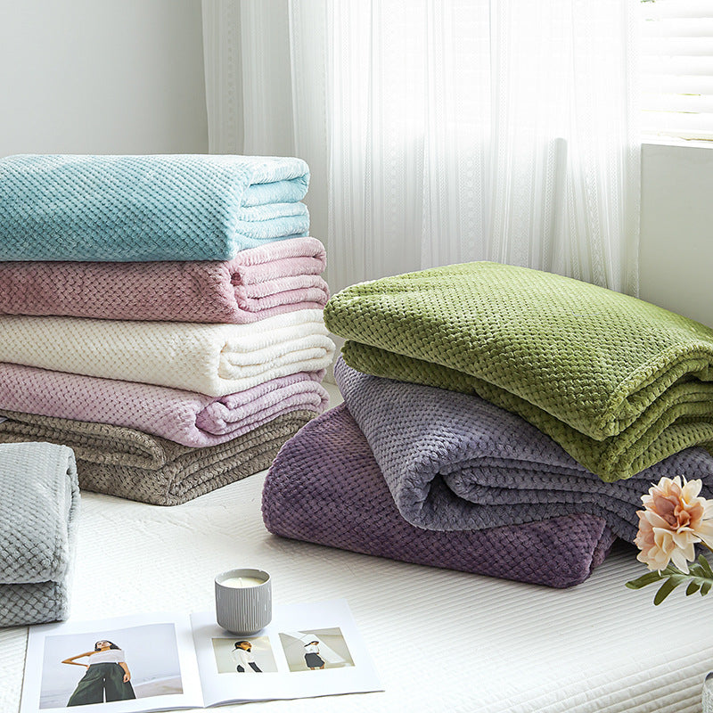 Decorative Ultra-Plush Textured Throw Blanket Avarnia