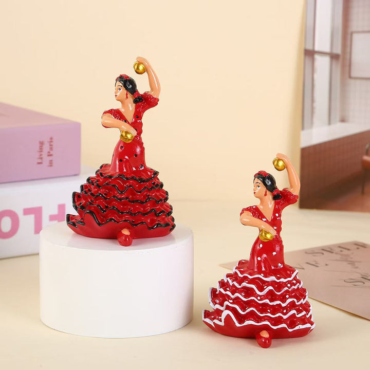 Dance figure in Spanish style