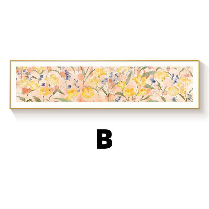 Floral Canvas Wall Art Print