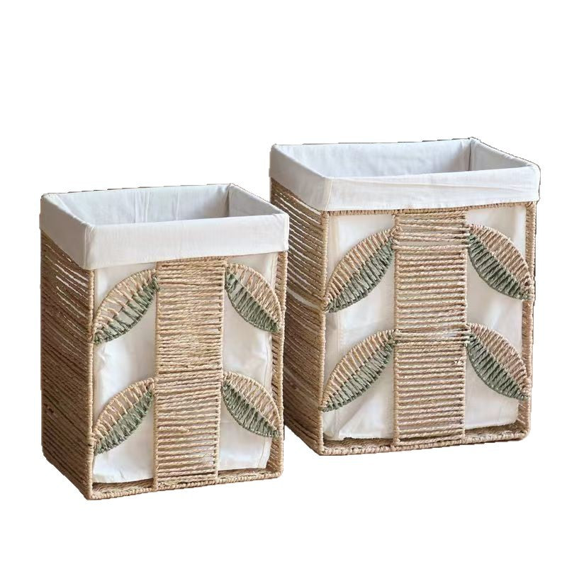 Decorative laundry basket
