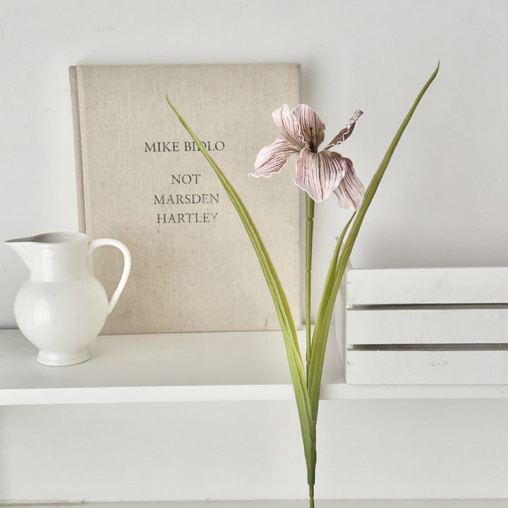 Elegant Faux Iris Floral Arrangement