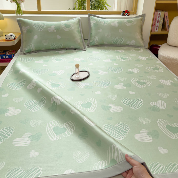 Geometric Print Soft Cotton Bedspread