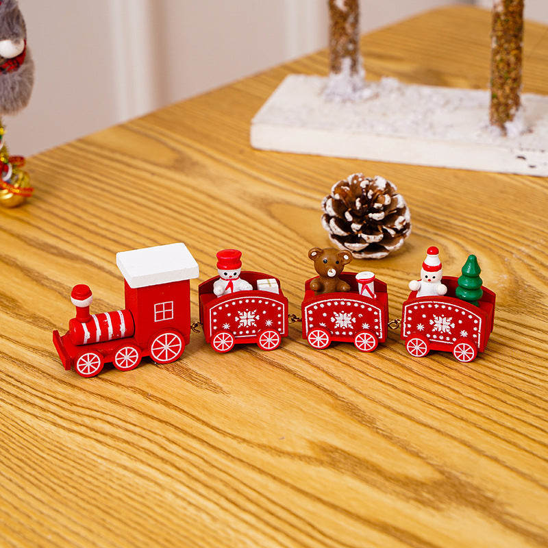 Decorative Christmas Train Set