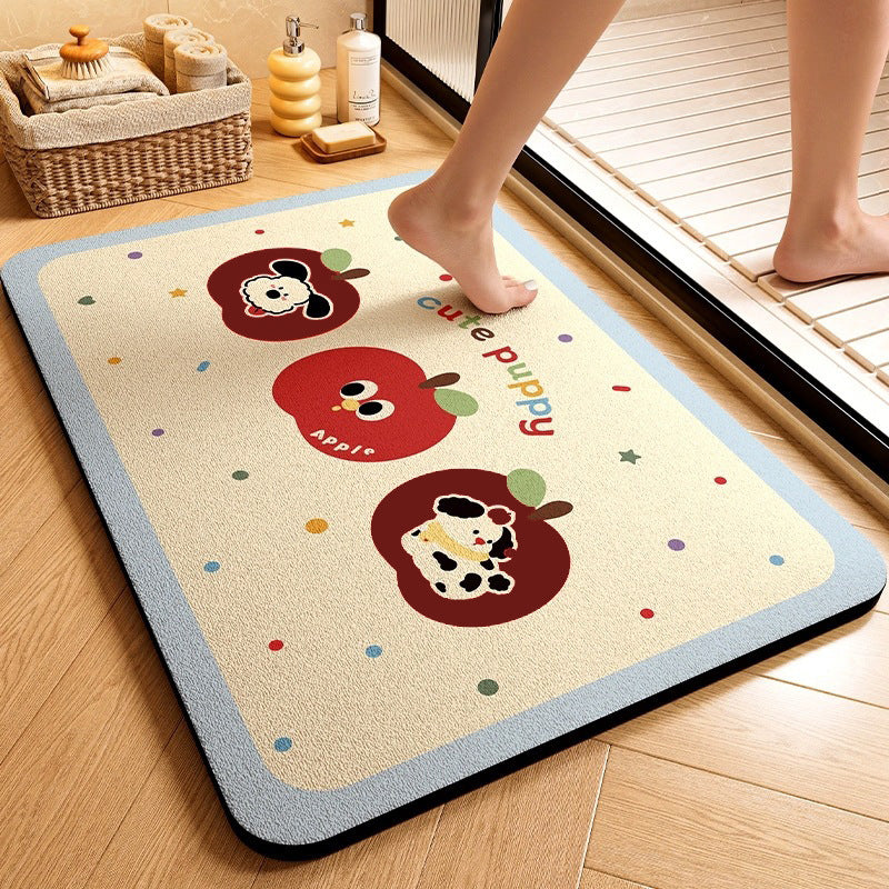Cute Animal-Themed Memory Foam Bath Mat Avarnia