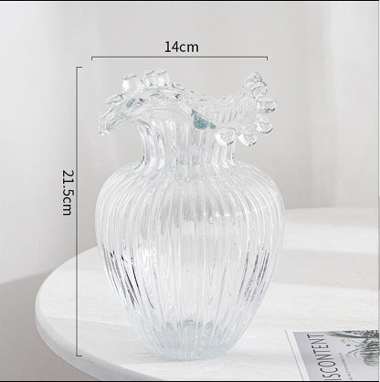 Decorative Glass Vase for Interior Styling