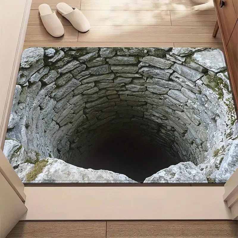 3D Illusion Welcome Mat