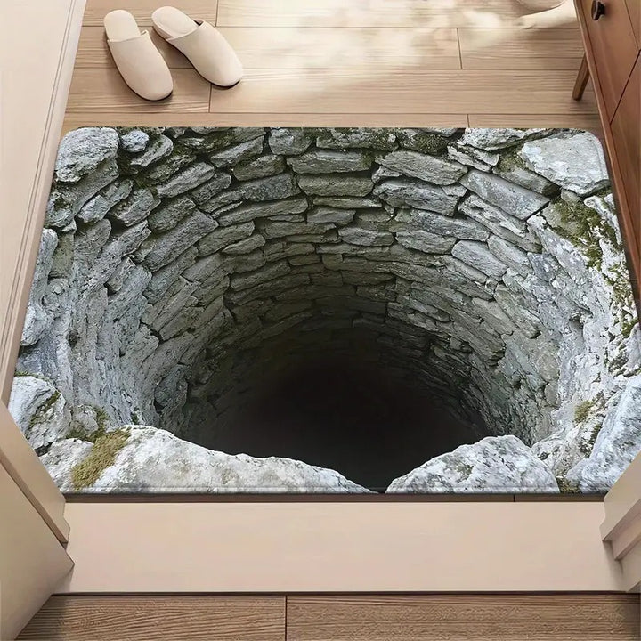 3D Illusion Welcome Mat